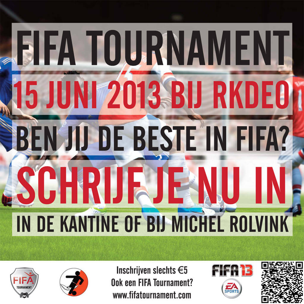 FIFA Tournament bij RKDEO, 15 juni 2013